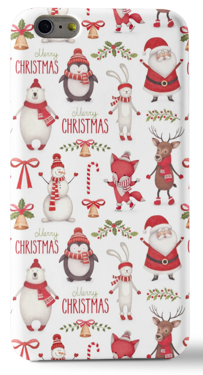 PREORDER 118C Christmas Buddies Phone Case for Moto