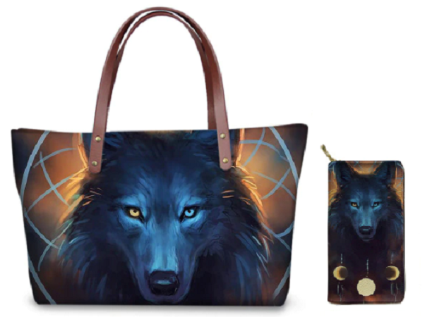 PREORDER Wolf #8 Tote & Wallet Set