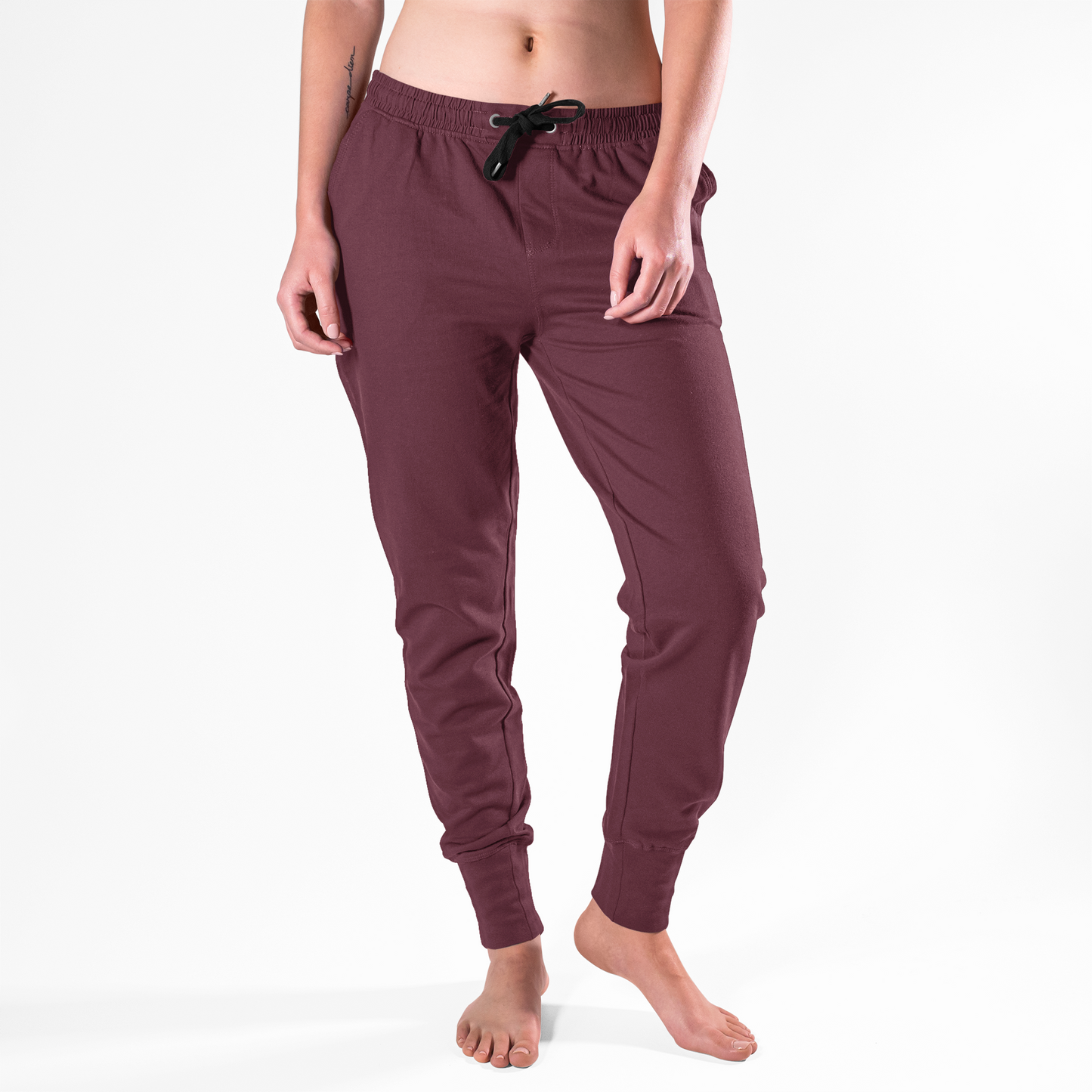 PREORDER 81004j SOLID Burgundy POD DESIGNER JOGGERS