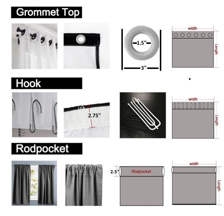 PREORDER Wolf #6 Window Curtains 2 pc SET