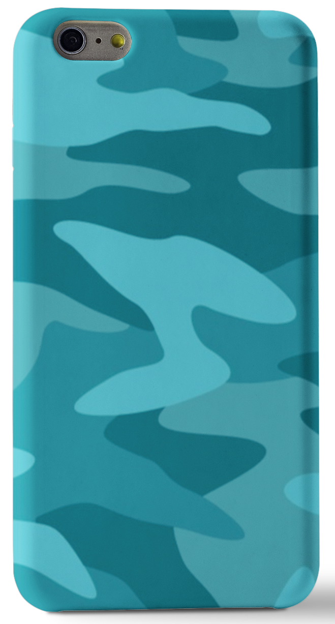 PREORDER 135C Teal Camo Phone Case for LG