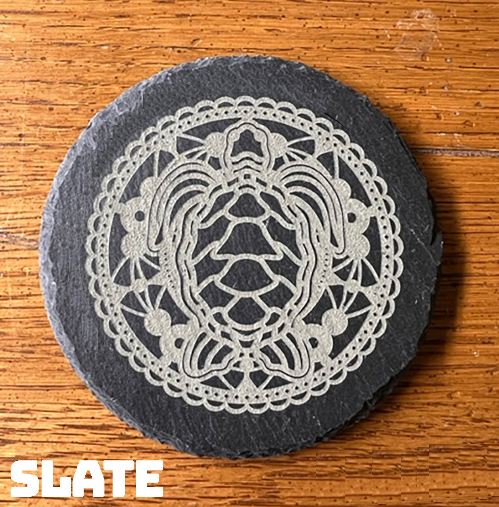 20110 Turtle COASTER SET HQ-TBM
