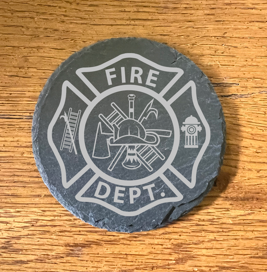 20116 Fire Department COASTER SET HQ-TBM