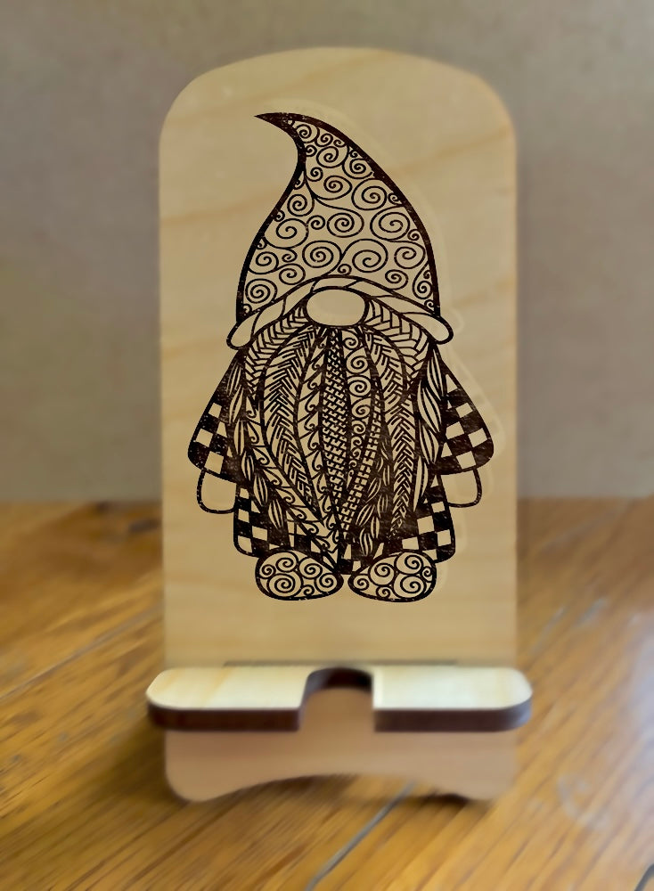 20027 LEW PHONE STAND w Gnome HQ-TBM