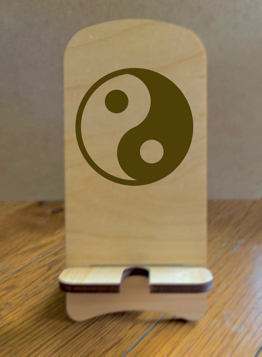 20095 LEW PHONE STAND w Yin Yang Balance HQ-TBM