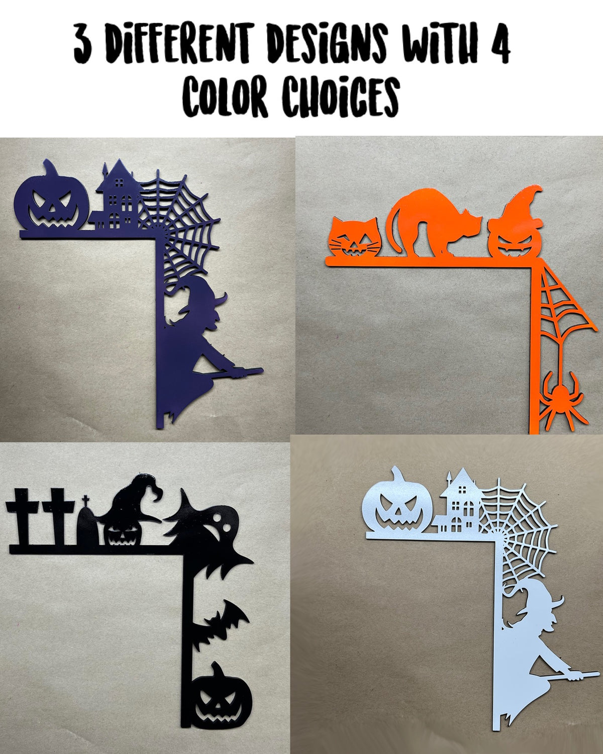 20096 Halloween 2pc Set DOOR CORNERS