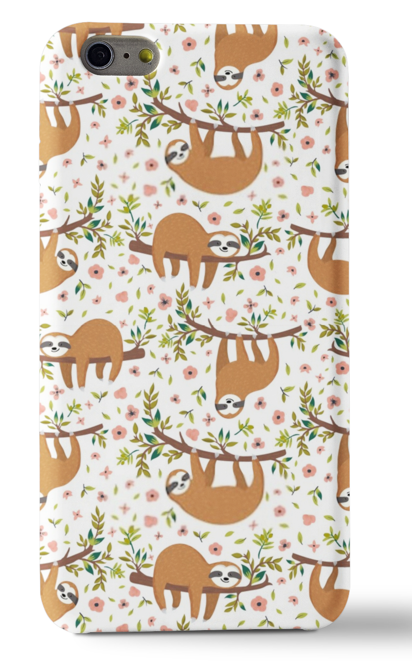 PREORDER 101C Sloths Phone Case for iPhone