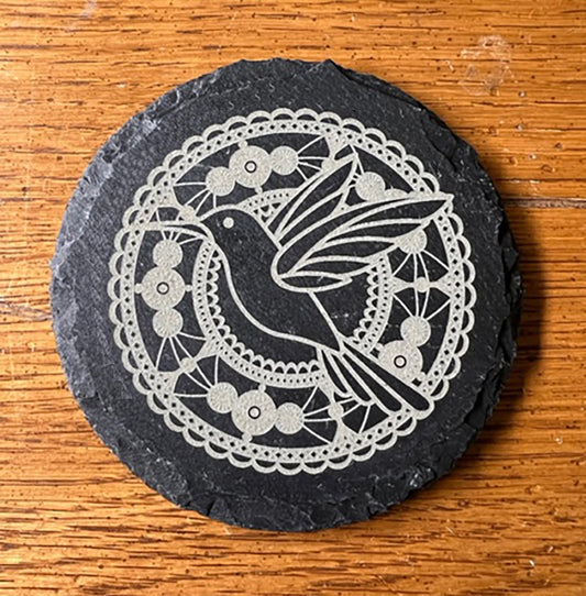 20033 Lace Mandala Hummingbird COASTER SET HQ-TBM