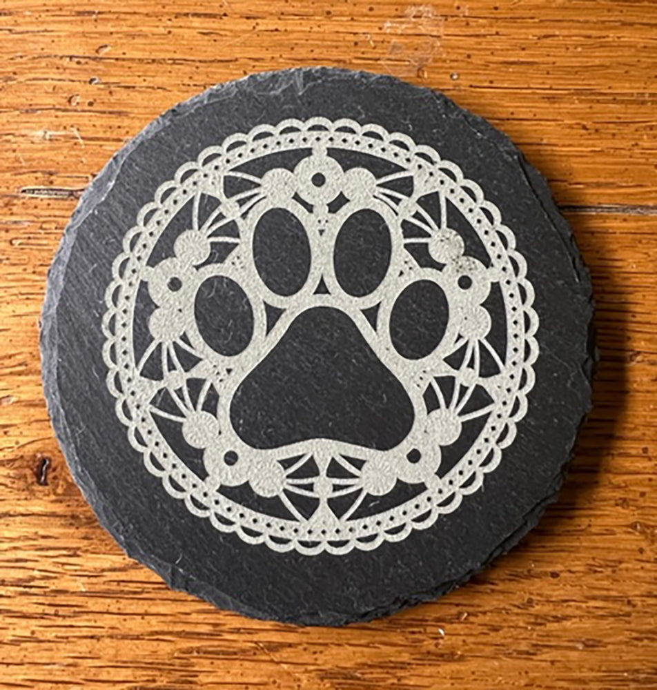 20035 Lace Mandala Paw COASTER SET HQ-TBM