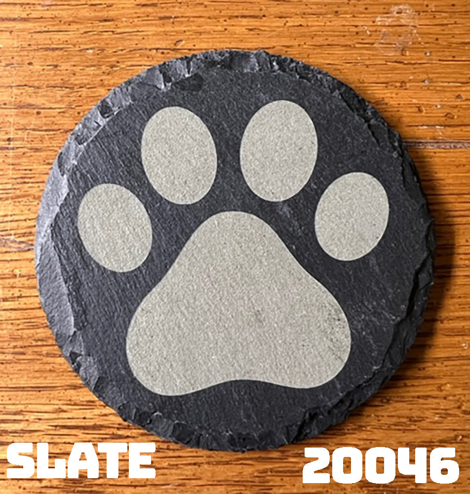 20046 Paw Print COASTER SET HQ-TBM