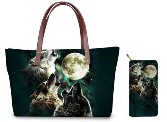 PREORDER Wolf #7 Tote & Wallet Set