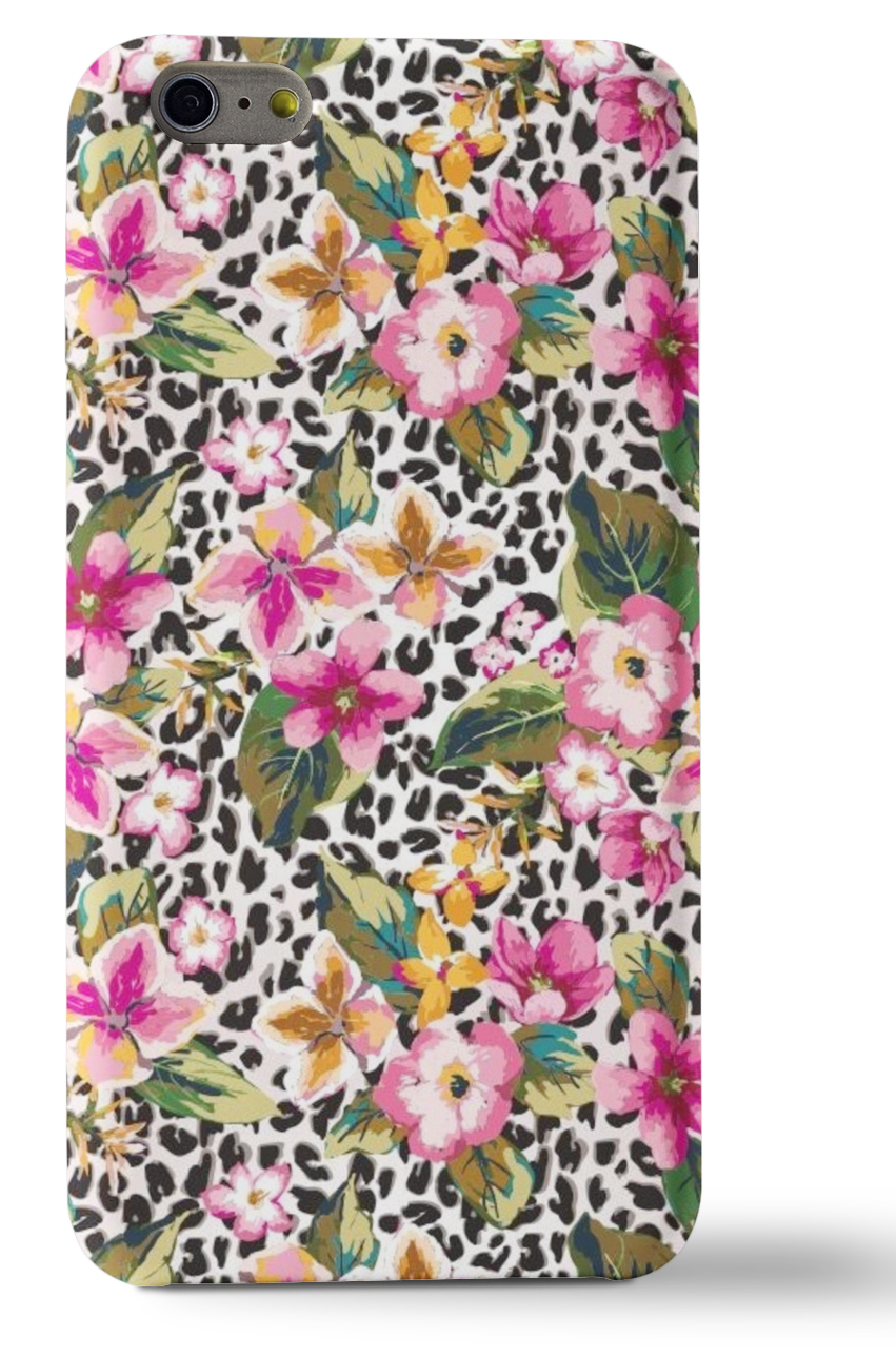 PREORDER 8021C Blooming Leopard Phone Case