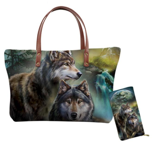 PREORDER Wolf #9 Tote & Wallet Set