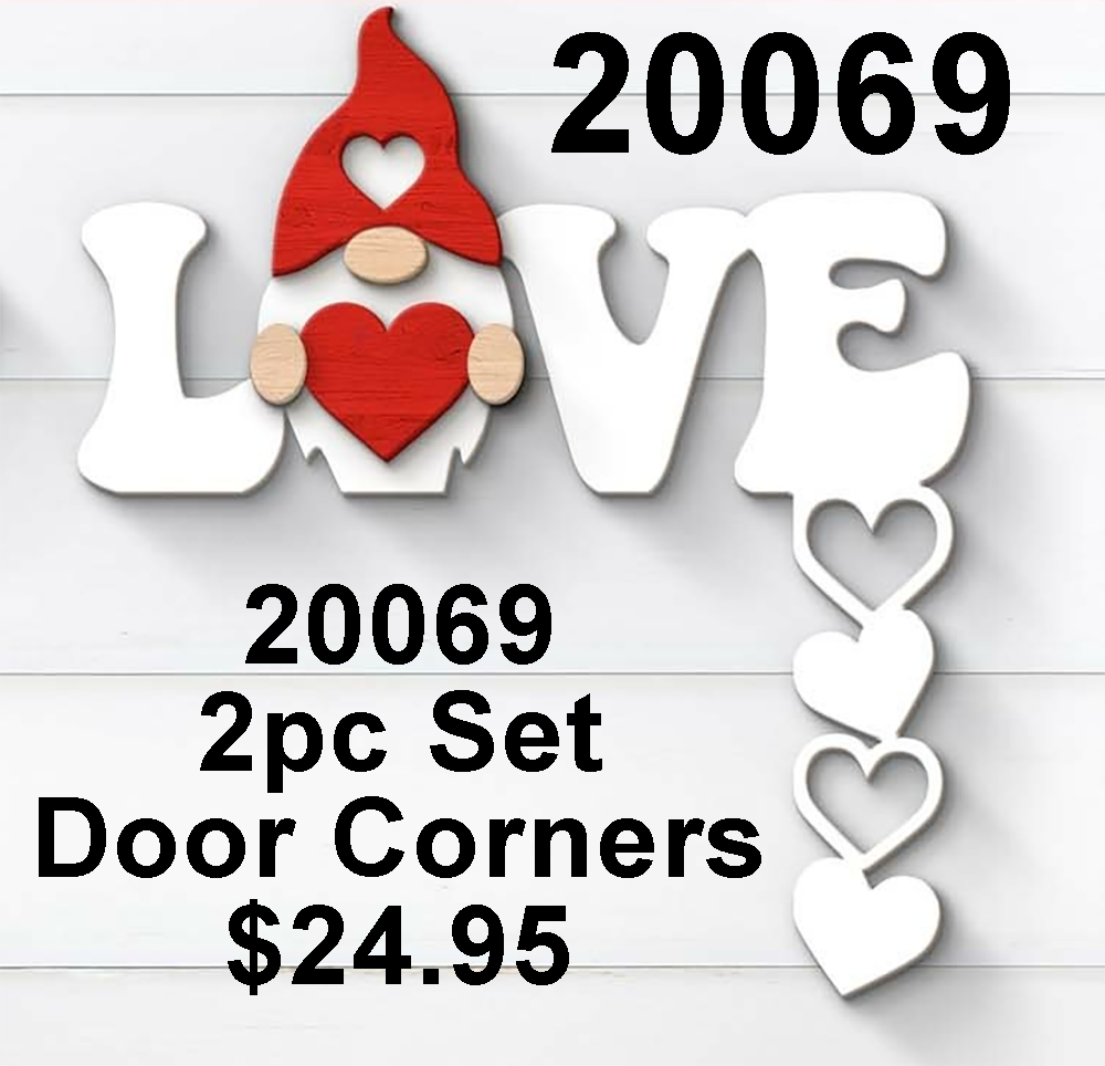 20069 Valentine Gnome DECOR