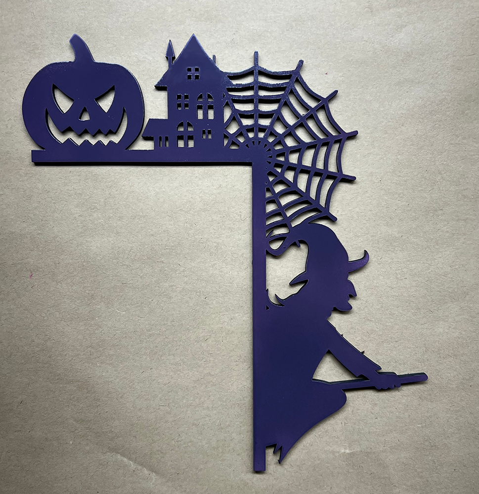 20096 Halloween 2pc Set DOOR CORNERS