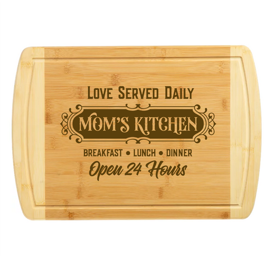 20053 Love Served Daily CUTTING BOARD HQ-TBM