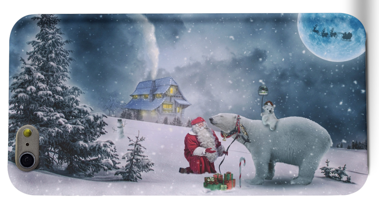 PREORDER 107C Christmas Scene Phone Case for Samsung