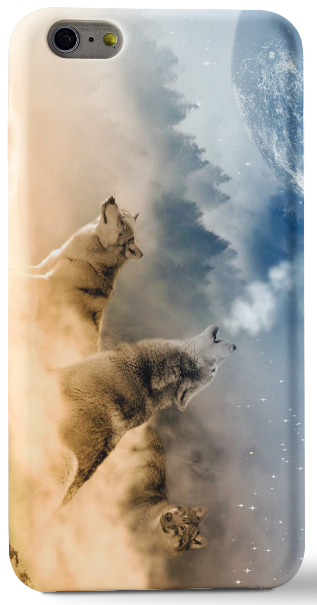 PREORDER Wolf Howling Phone Case for LG