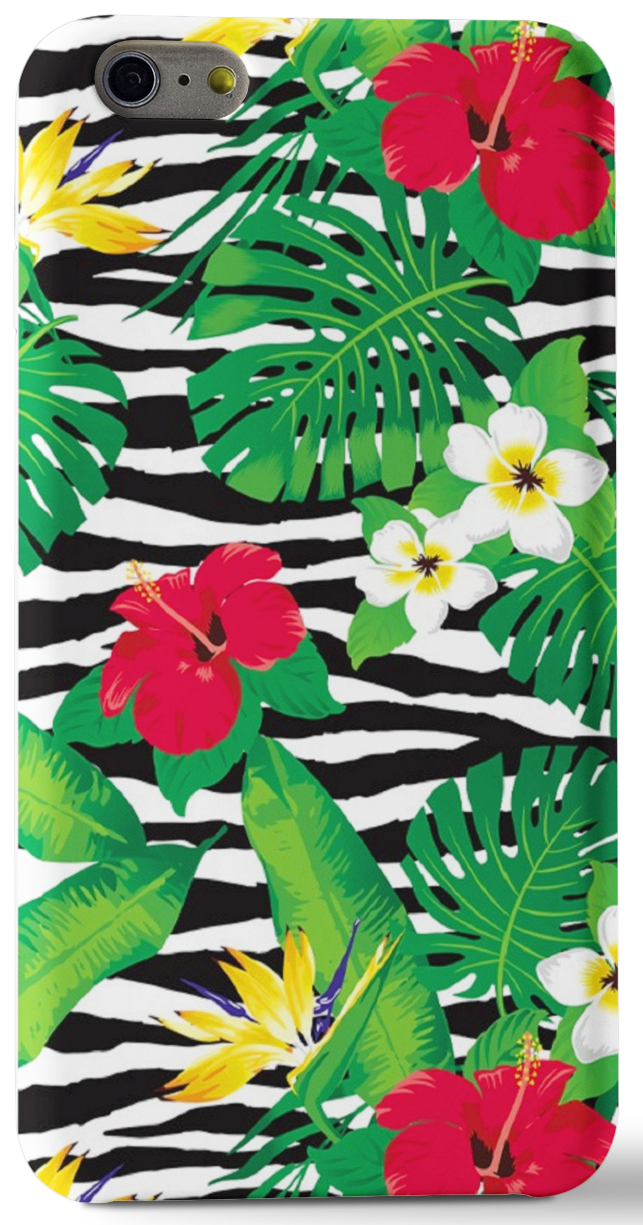 PREORDER Zebras In Bloom Phone Case for iPhone